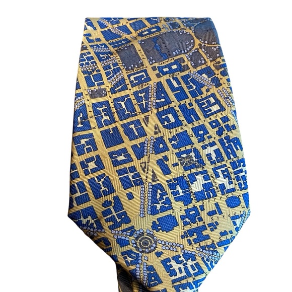 Civitas Washington 1998 Cityscape Silk Necktie - Picture 6 of 8